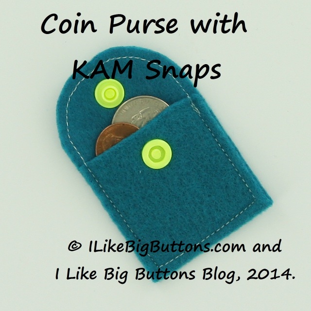 Coin Purse with KAM Snaps title pic