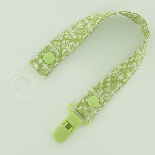 Fabric Pacifier Clip with MAM O Ring pic 12