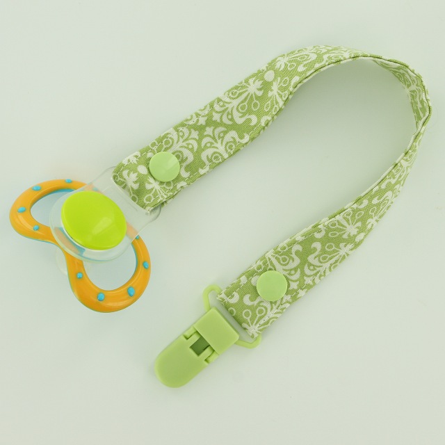 Fabric Pacifier Clip with MAM O Ring pic 18