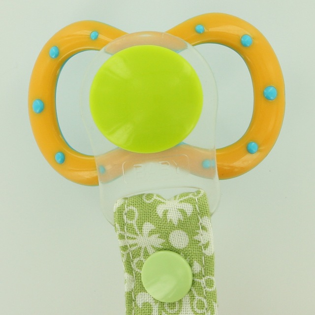 Fabric Pacifier Clip with MAM O Ring pic 20