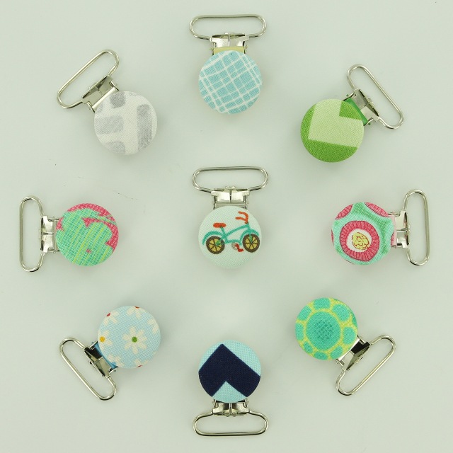 Cover Button Metal Pacifier Clips pic16