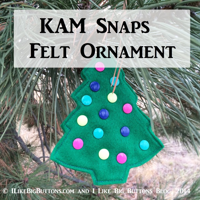 KAM Snap Felt Ornament title pic
